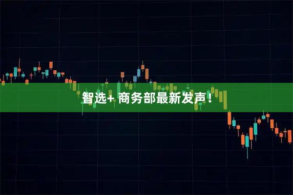 智选+ 商务部最新发声!